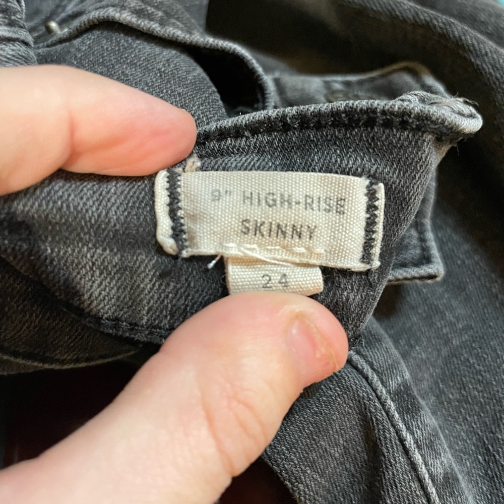 Gray skinny Jean